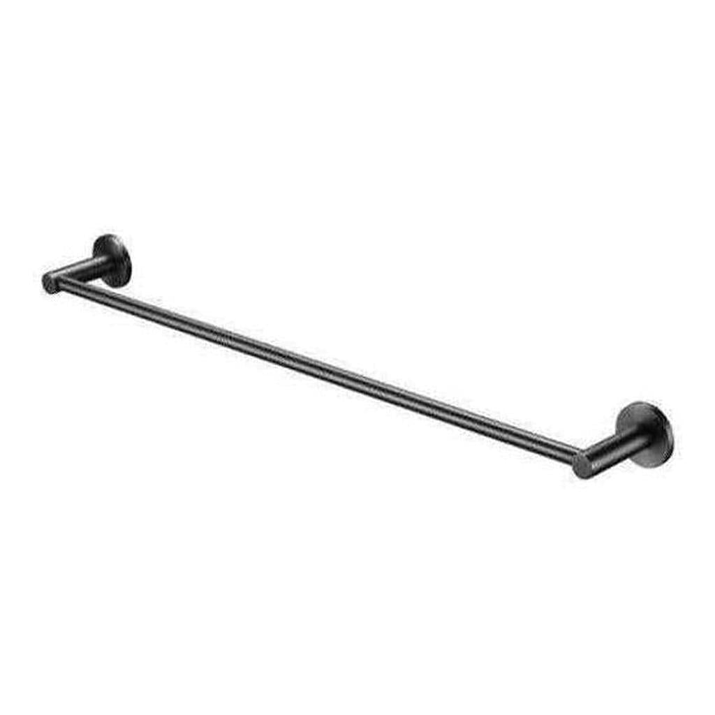 Mica Single Rail Towel Rack 600mm Gunmetal