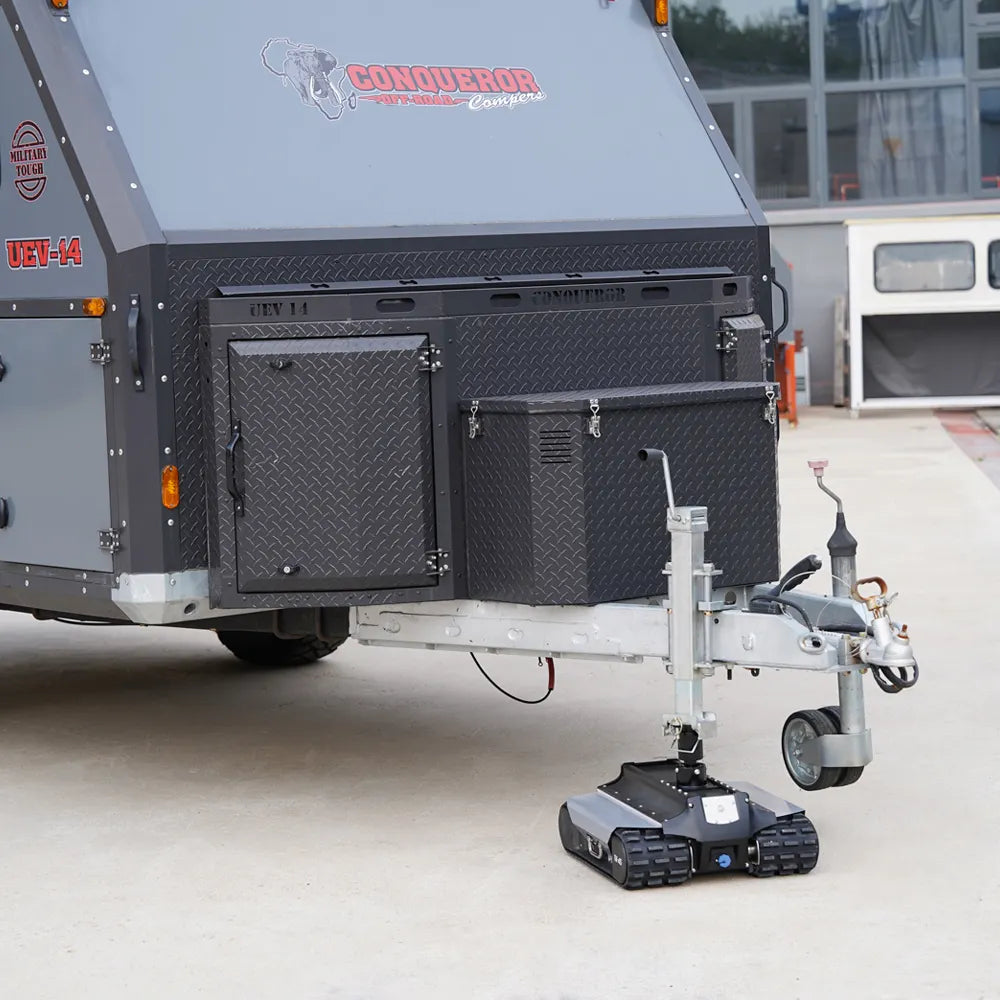 Optitec All Terrain Heavy Duty Caravan Remote Controlled Mover 4500Kg Inc 50mm Drawbar Bracket