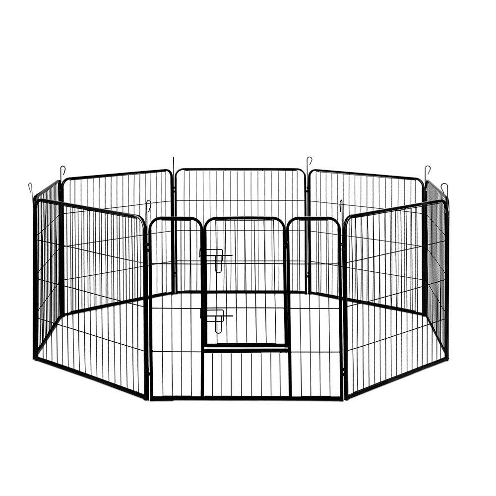 i.Pet 32" 8 Panel Dog Playpen Pet Exercise Cage Enclosure Fence Play Pen - RV Online