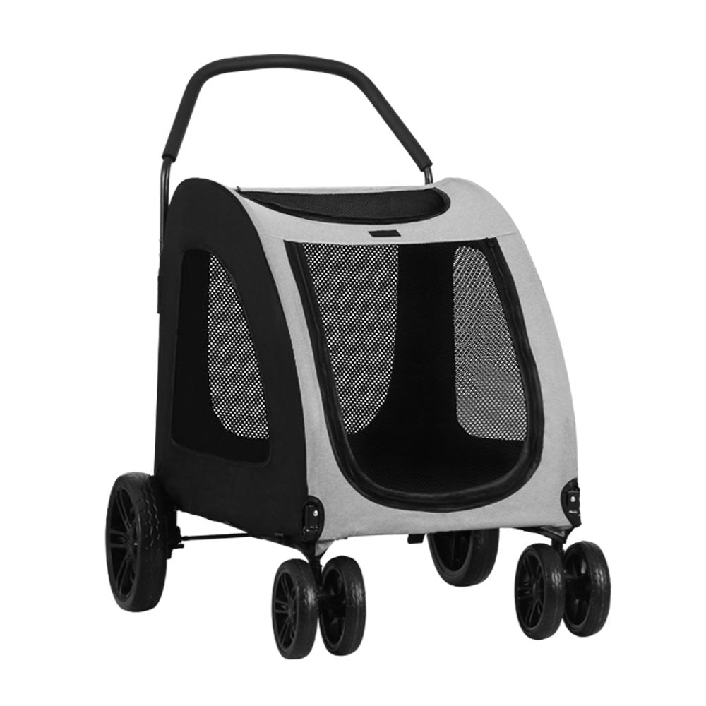 i.Pet Pet Stroller Dog Pram Large Carrier Cat Travel Foldable Strollers 4 Wheels Trolley - RV Online