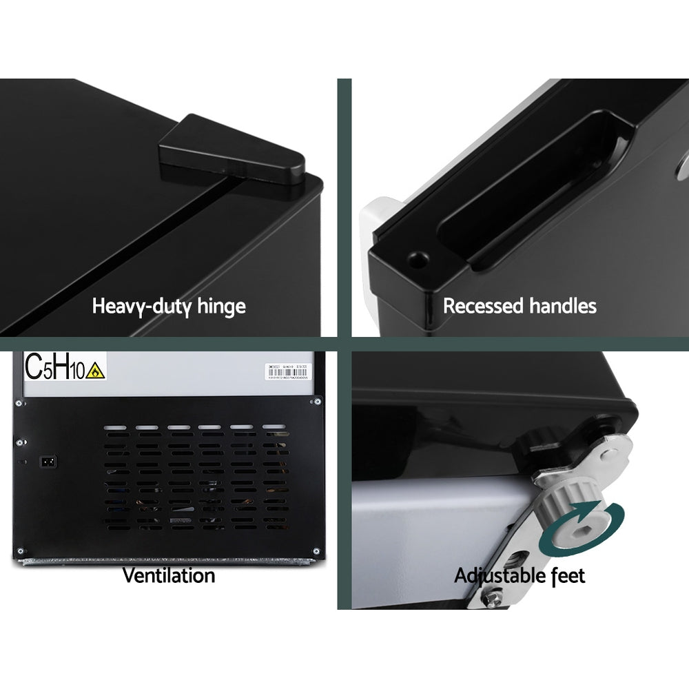 Glacio 90L Portable Fridge Freezer Bar Upright 12V/24V/240V Camping Caravan - RV Online