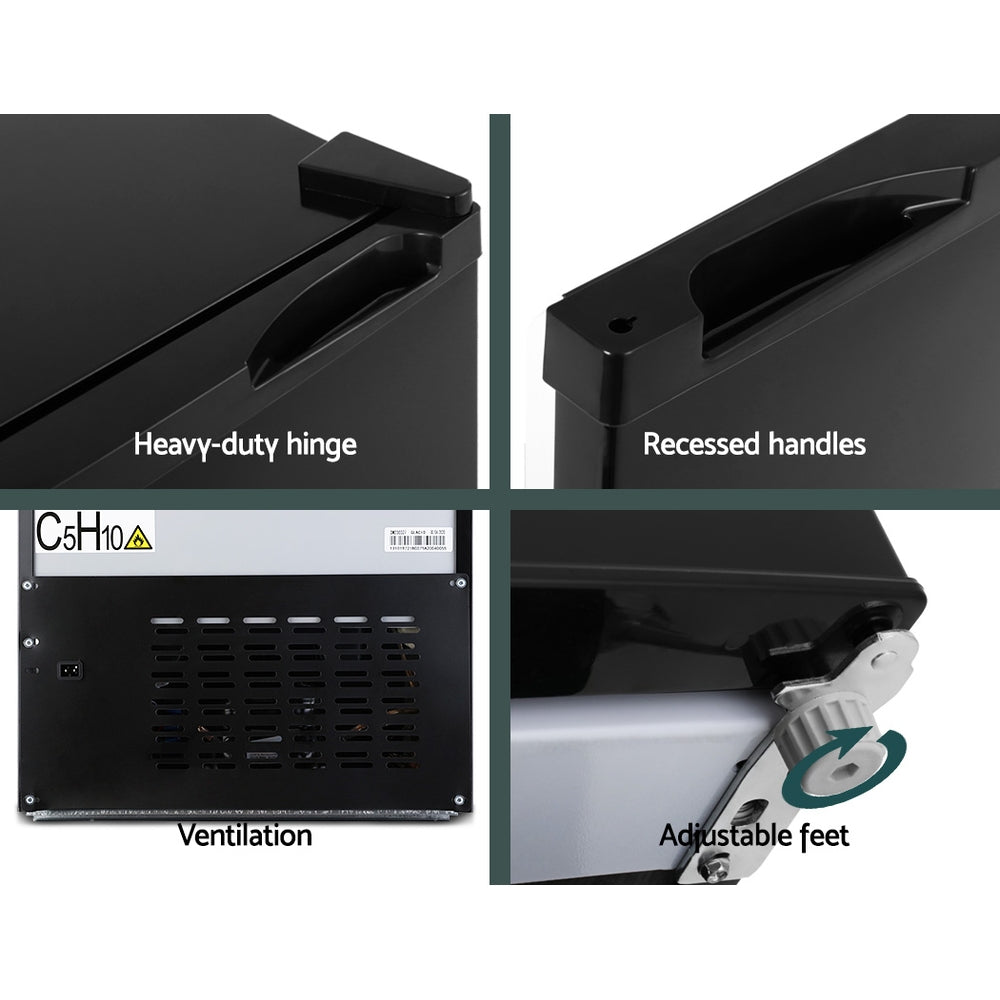 Glacio 95L Portable Fridge Freezer Bar Upright 12V/24V/240V Camping Caravan - RV Online