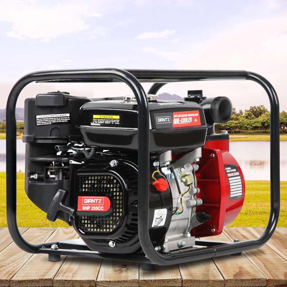 Giantz Petrol Water Pump 2" High Flow Transfer 4.5L - RV Online