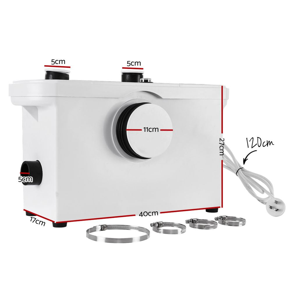 Giantz Macerator Sewerage Pump 600W