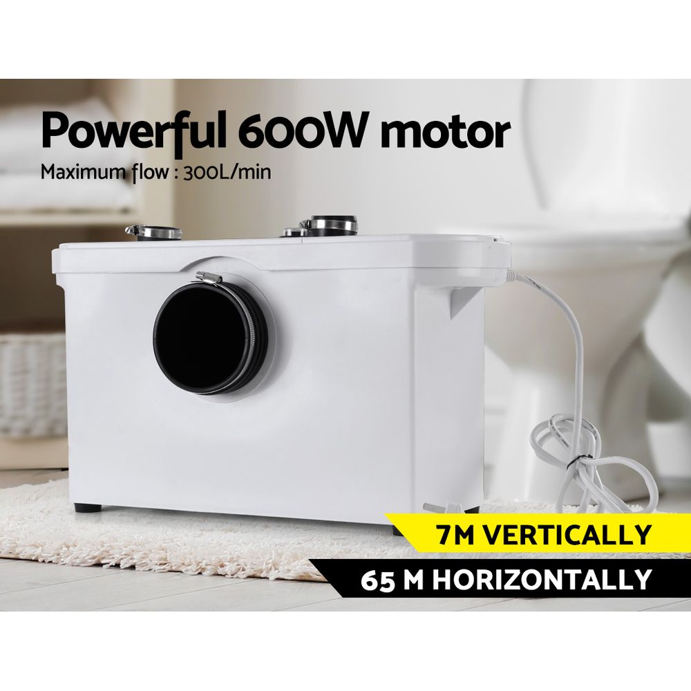 Giantz Macerator Sewerage Pump 600W