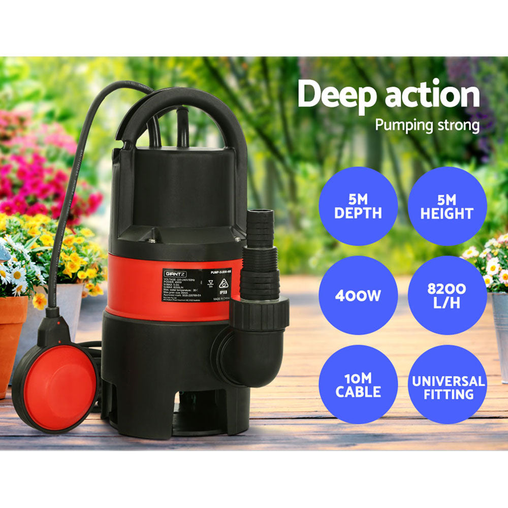 Giantz Garden Submersible Pump 400W