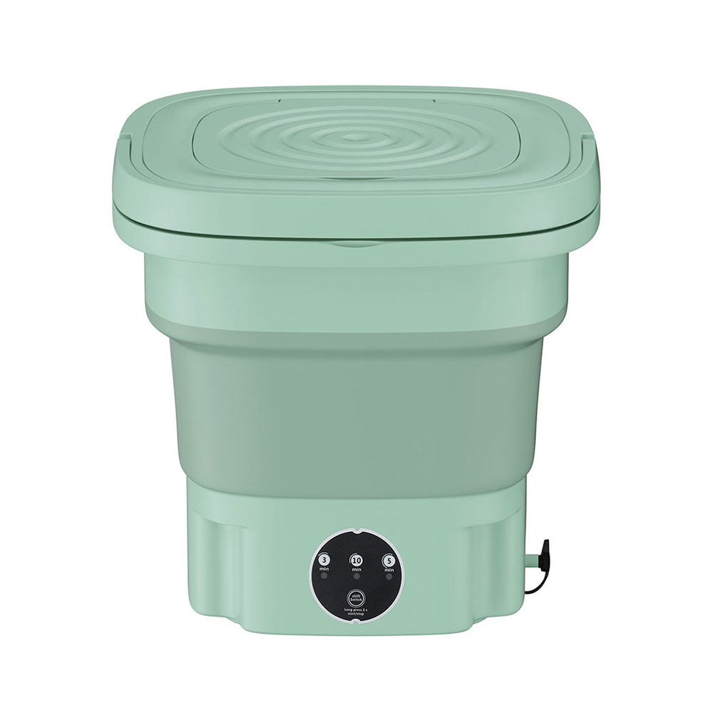 Devanti Portable Foldable Washing Machine 8L Green