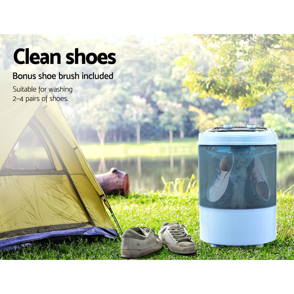 Devanti Portable Washing Machine 3kg - RV Online