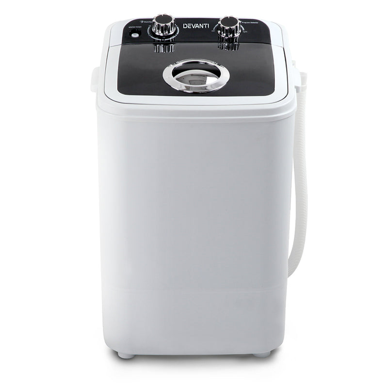 Devanti Portable Washing Machine 4.6kg Black