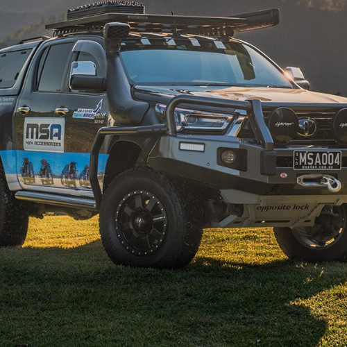 MSA 4x4 HiLux & Fortuner Towing Mirrors Chrome With Indicators – RV Online