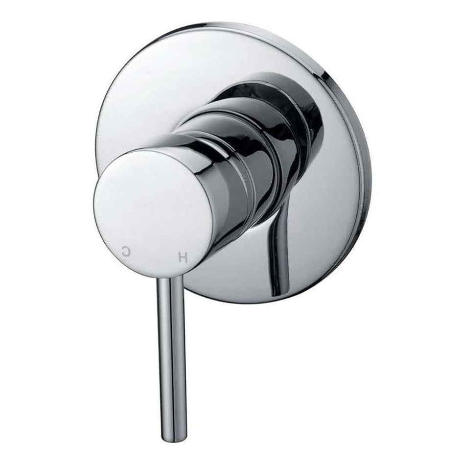 Raco Shower / Bath Flick Tap Mixer Round Chrome