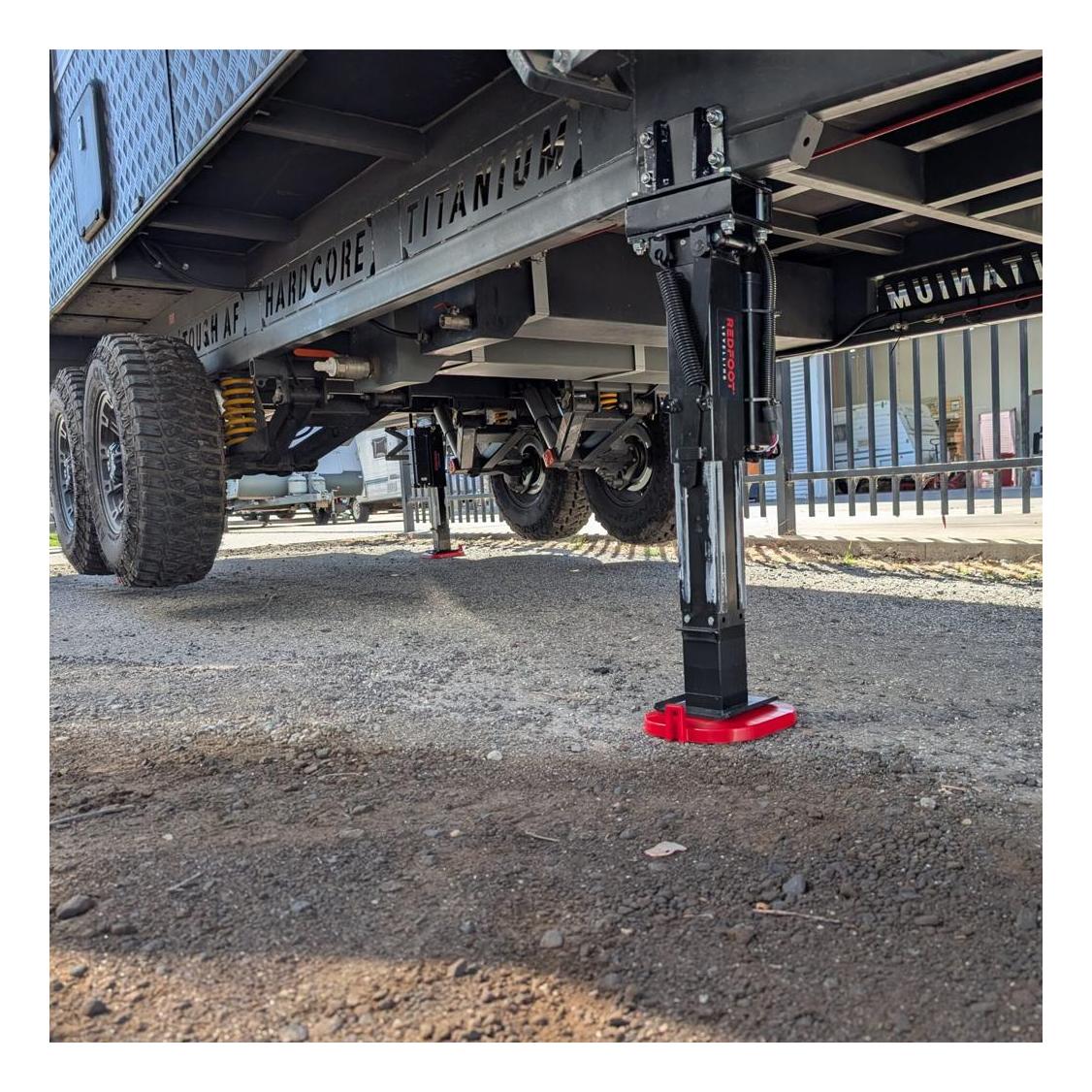 Redfoot Electric Auto Lift Auto Levelling Drop Down Leg System Large