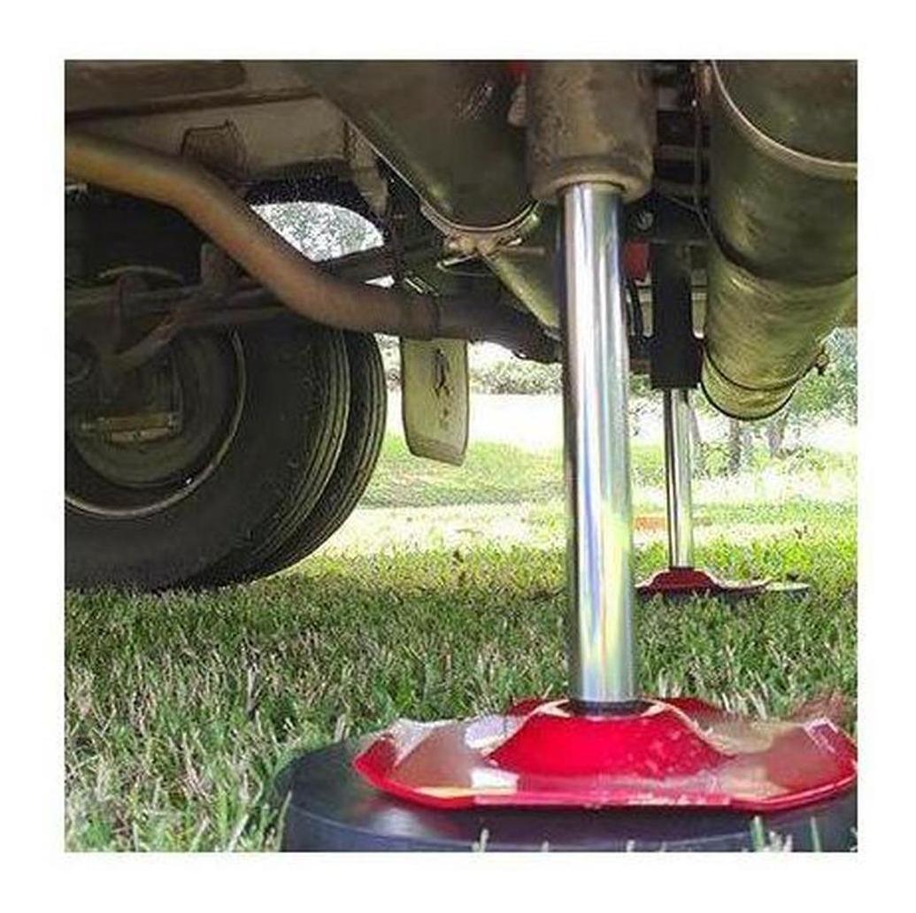 Redfoot Levelling Motorhome Pads inc Telescopic Pole 4500kg per Pad