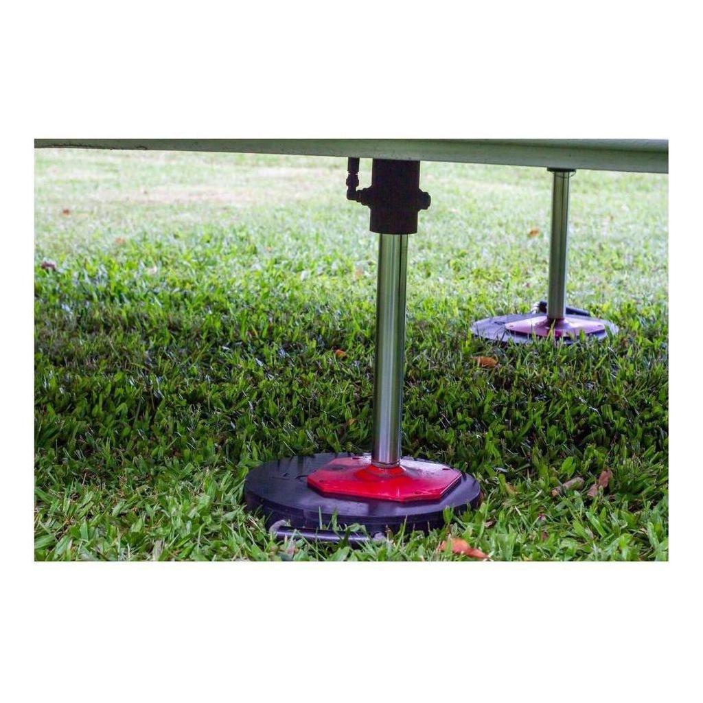Redfoot Levelling Motorhome Pads inc Telescopic Pole 4500kg per Pad