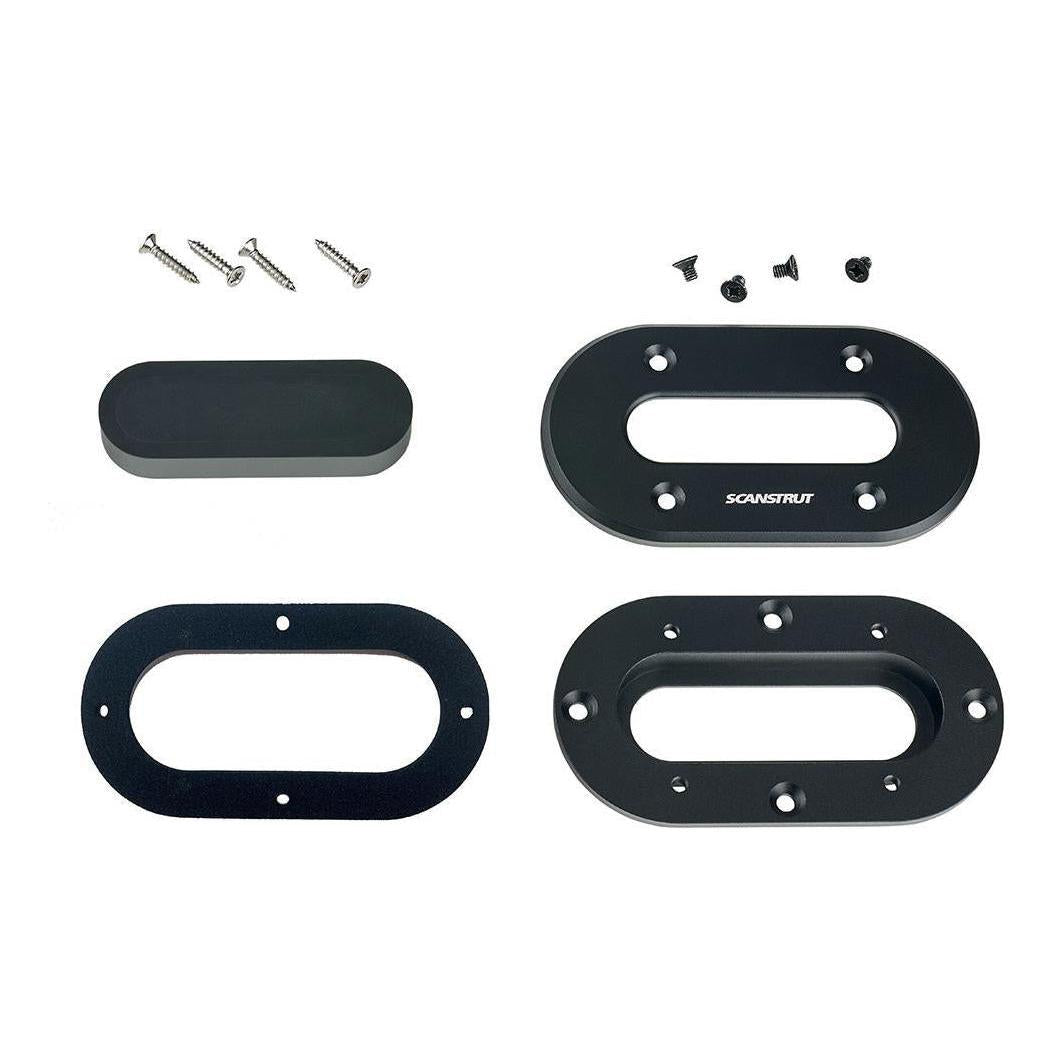 Scanstrut Low Profile Multi Entry Cable Seal Suits 2 - 15mm Cable Aluminium Black