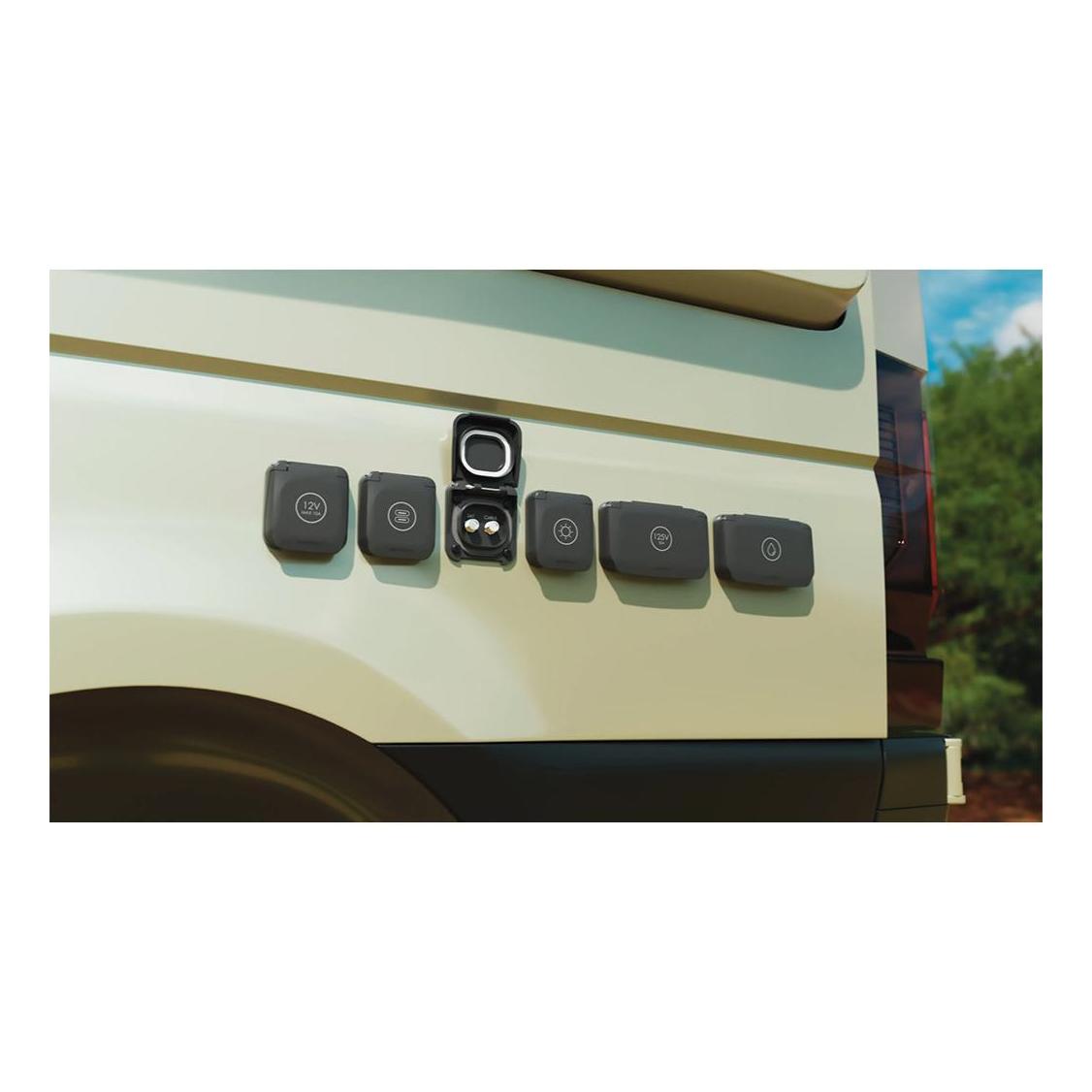 Scanstrut Ventura Dual Sat Nav / Tv Antenna Connection F-Type Port