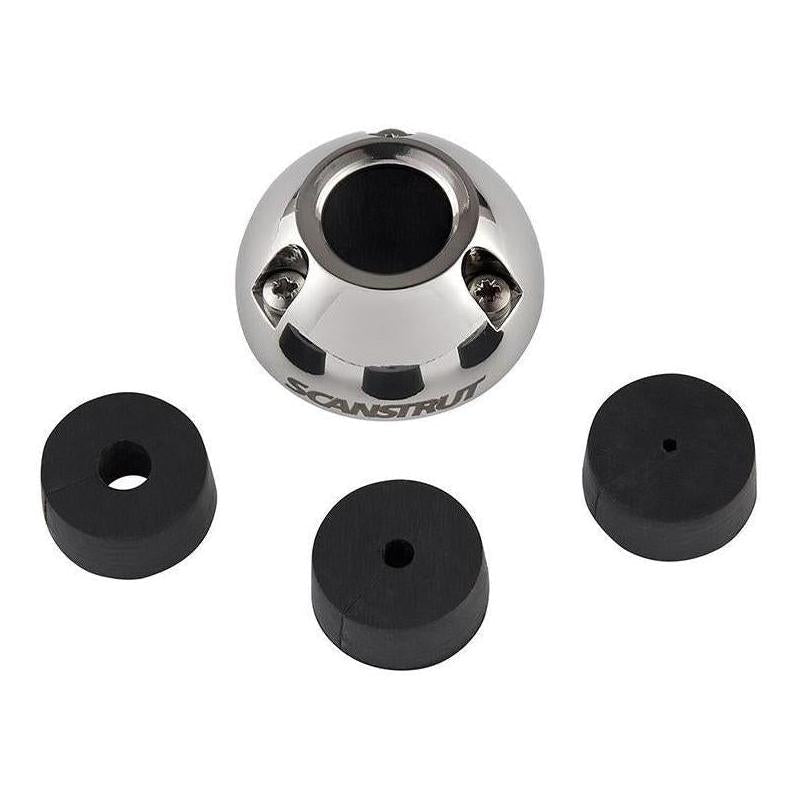 Scanstrut Vertical Entry Cable Seal Suits 2-8mm Cable Stainless Steel