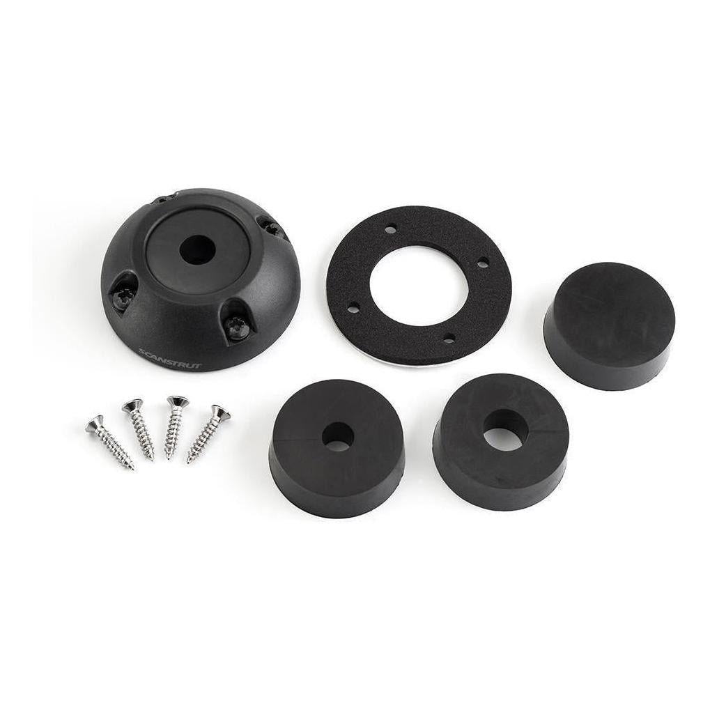 Scanstrut Vertical Entry Cable Seal Suits 9 - 14mm Cable Black