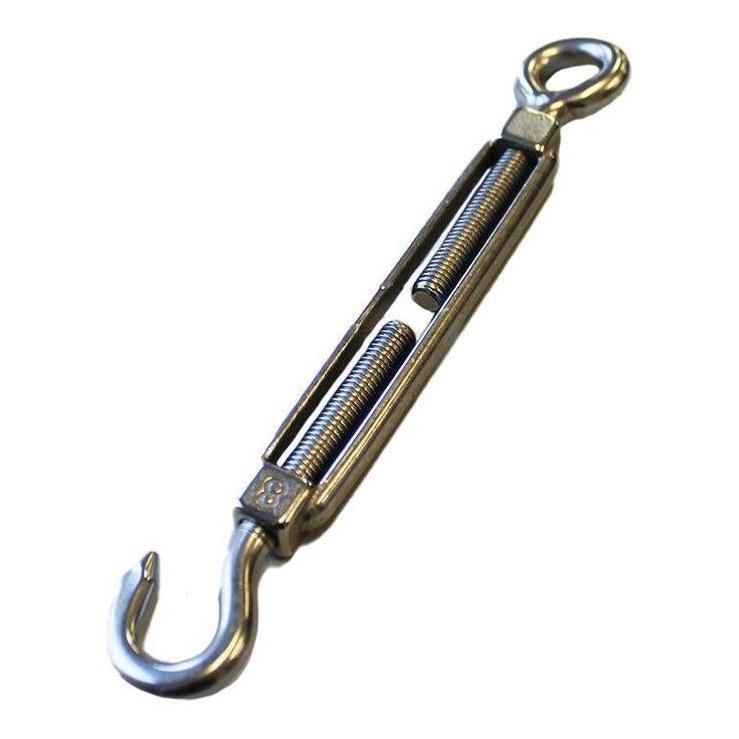 Schutts 12mm Hook To Eye Turnbuckle 304 Stainless Steel