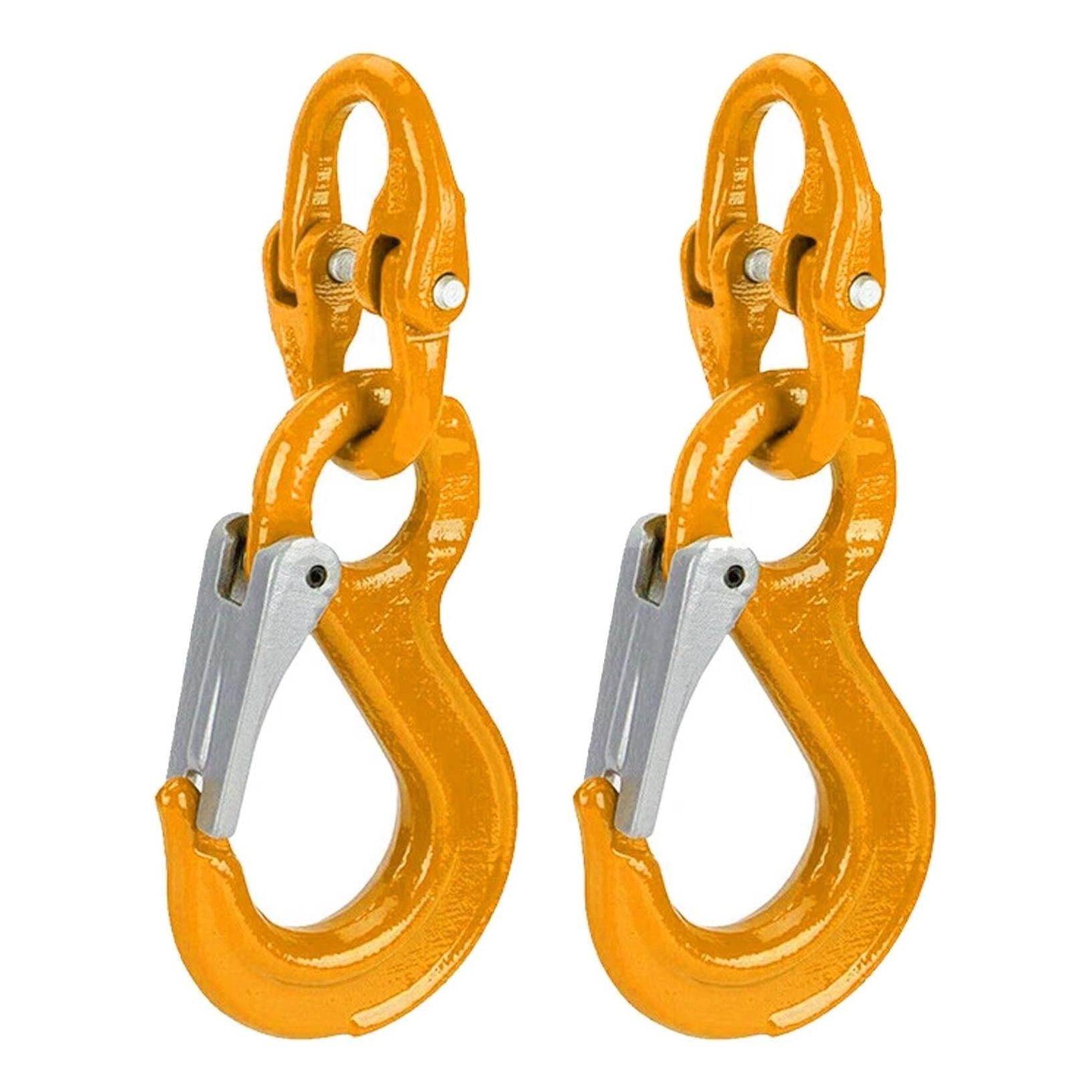 Schutts 8mm 4 Tonne Tow Kit Connecting Links Inc Eye Type Sling Hook and Safety Latch