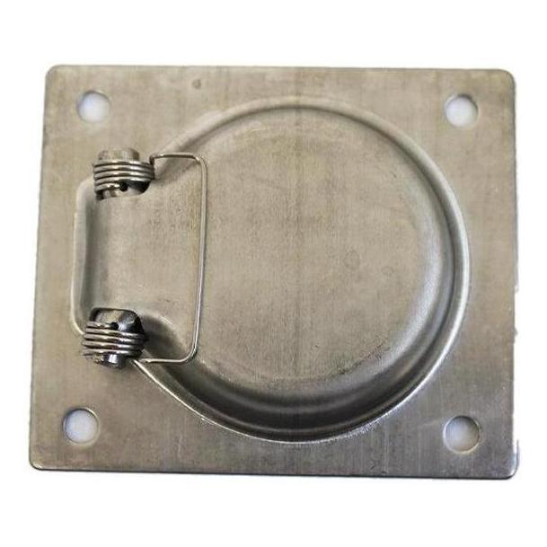 Schutts Lashing Ring Stainless Steel 89 x 76mm 700kg Pair