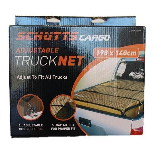 Schutts SUV Ute Adjustable Net 2000mm x 1400mm Black
