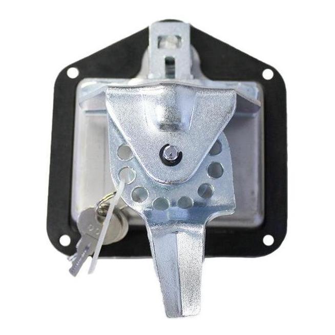 Schutts Storage Lock & Key Mechanism Stainless Steel Chrome