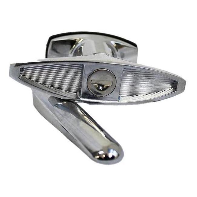 Schutts T-Handle Door Lock With Diecast Cam Inc Tongue and Key