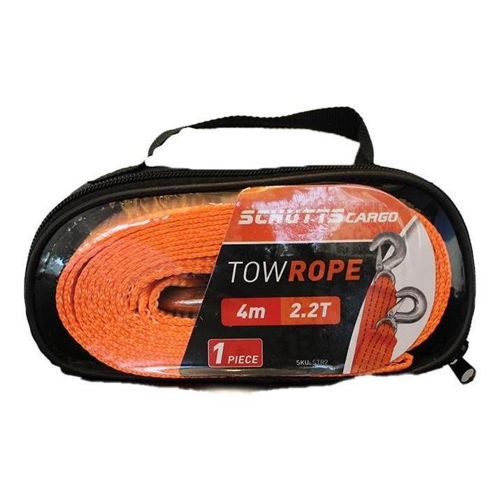 Schutts Tow Rope 2.2 Tonne Orange 4 Meter