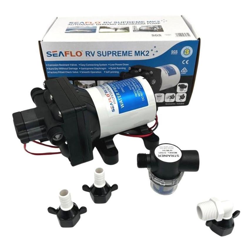 Seaflo RV Supreme MK2 Water Pump 12V 11.3LPM @ 55PSI