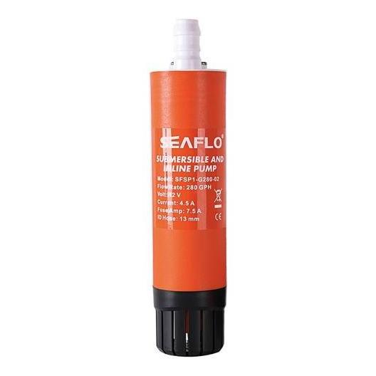 Seaflo Submersible & Inline Pump 12V 280GPH 17.6 L/min