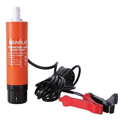 Seaflo Submersible & Inline Pump 12V 280GPH 17.6 L/min