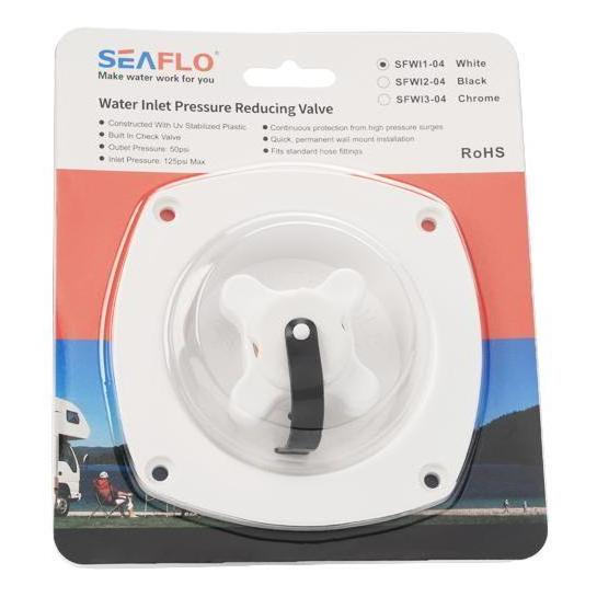 Seaflo Water Inlet Pressure Reducing Valve 350Kpa - White