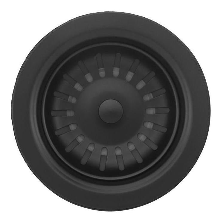 Sink Basin Waste Drain Strainer Black