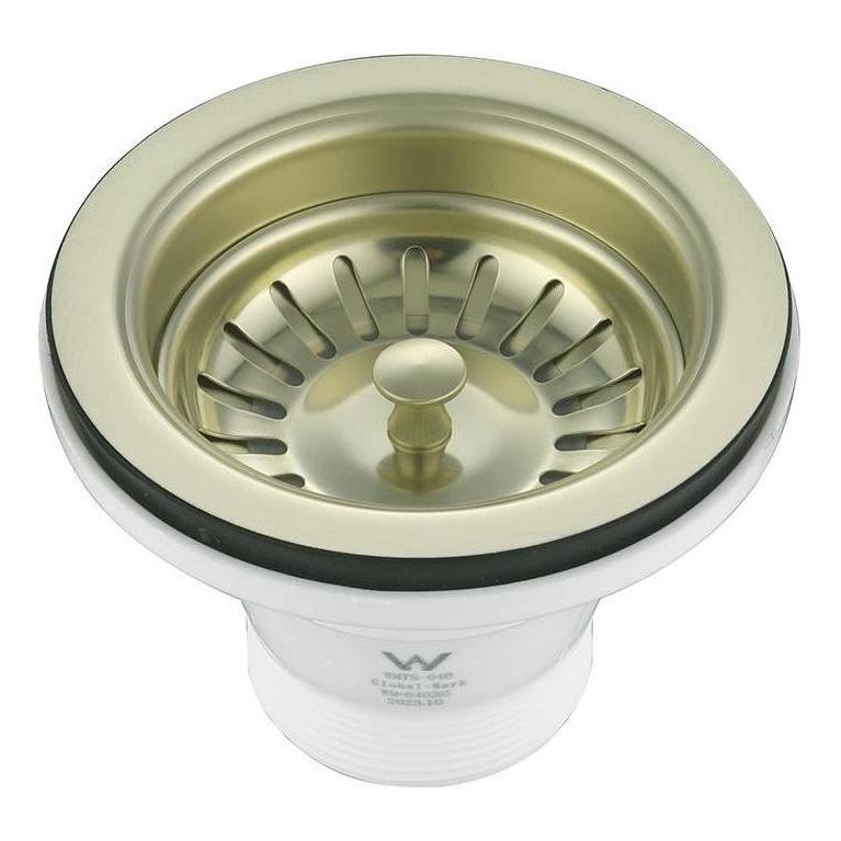 Sink Basin Waste Drain Strainer French Gold