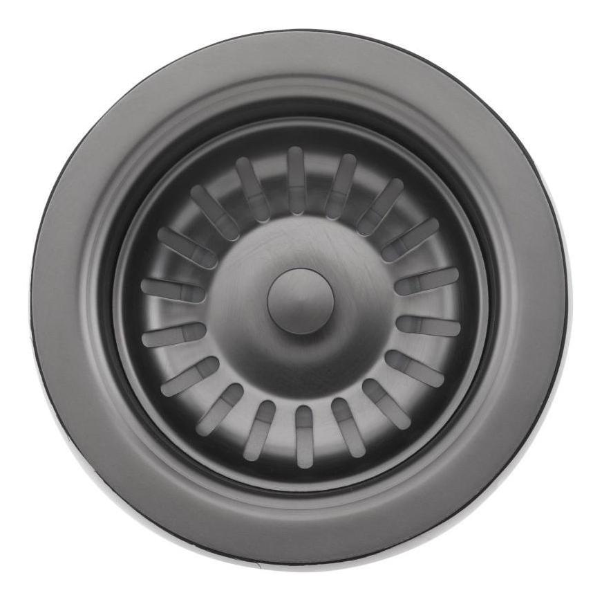 Sink Basin Waste Drain Strainer Gun Metal