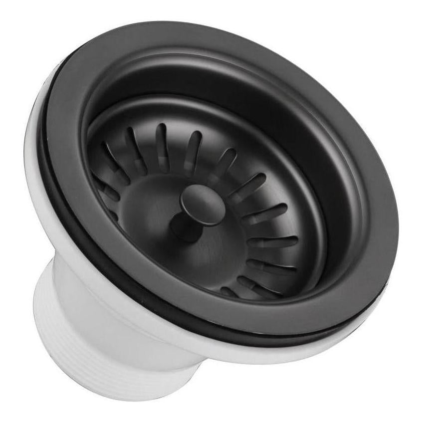 Sink Basin Waste Drain Strainer Gun Metal