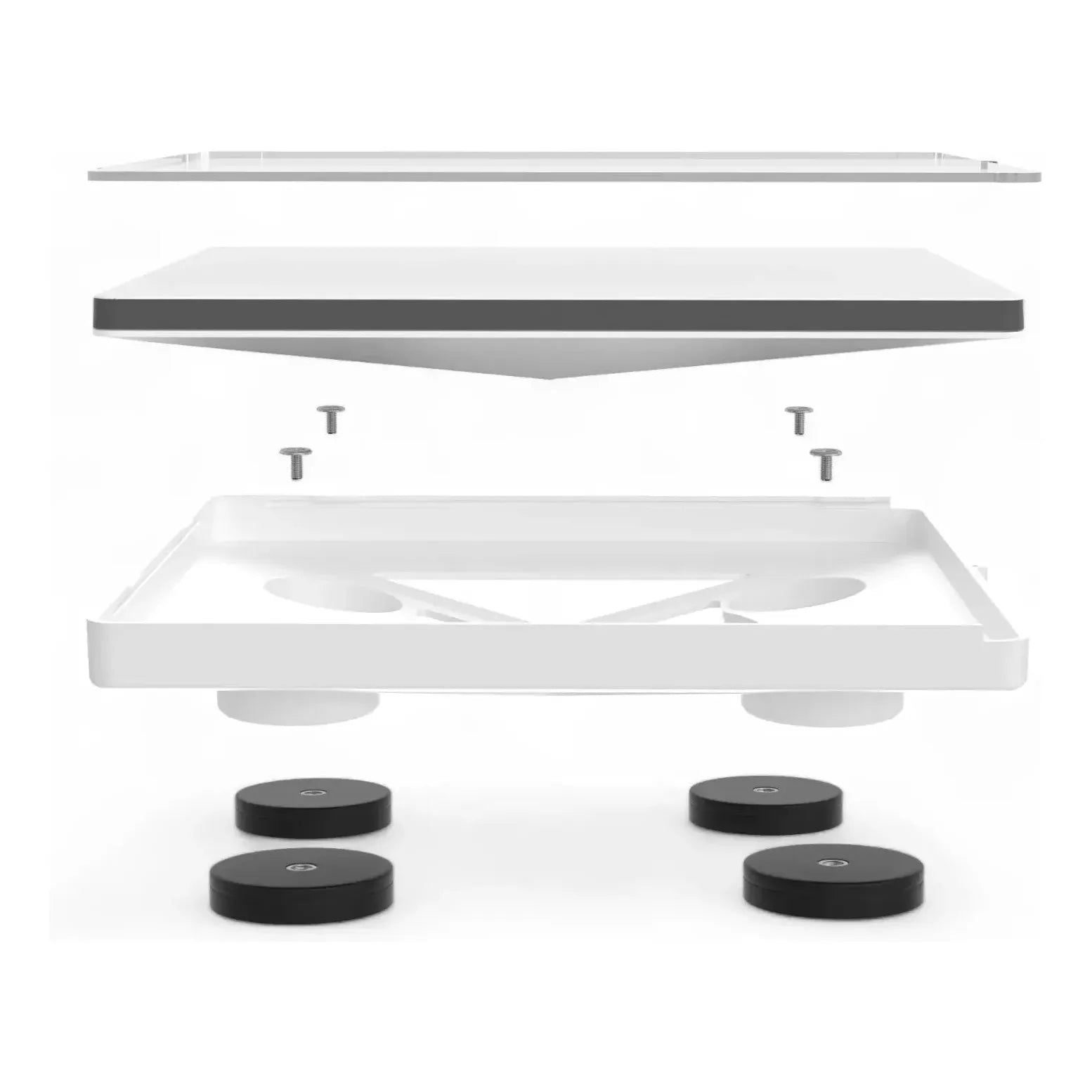 Starlink Mini Protective Magnetic Roof Mount Bracket Cover White