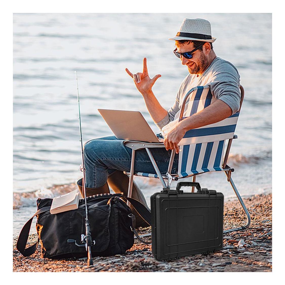 Starlink Mini Waterproof Plastic Hard Shell Carry Case Black
