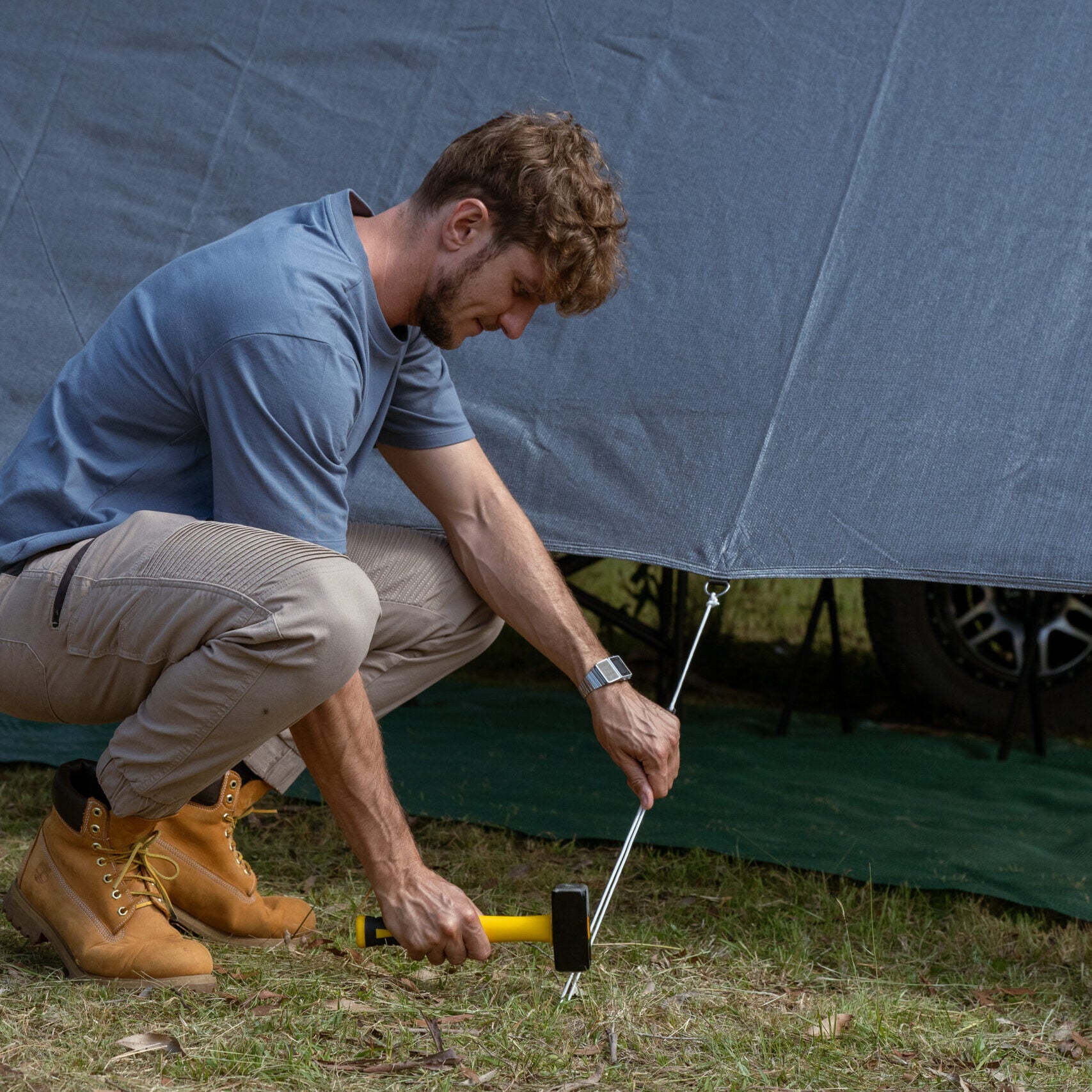 Supex - End Wall Privacy Screen - To Suit Caravans