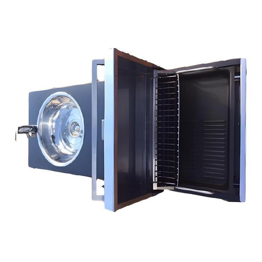 Swift Alfresco Slide Out Kitchen With BBQ & sink Black