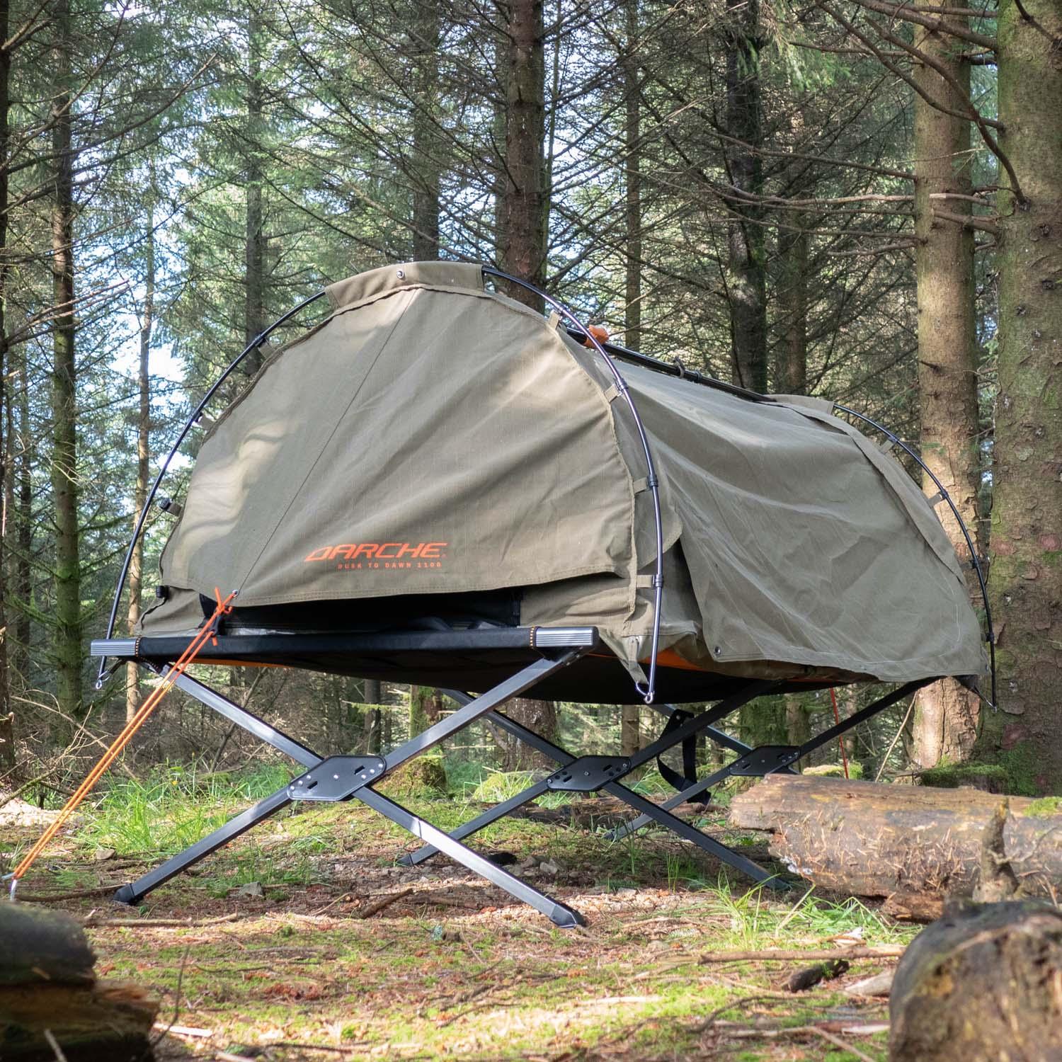 Darche XL100 Stretcher Black/Orange