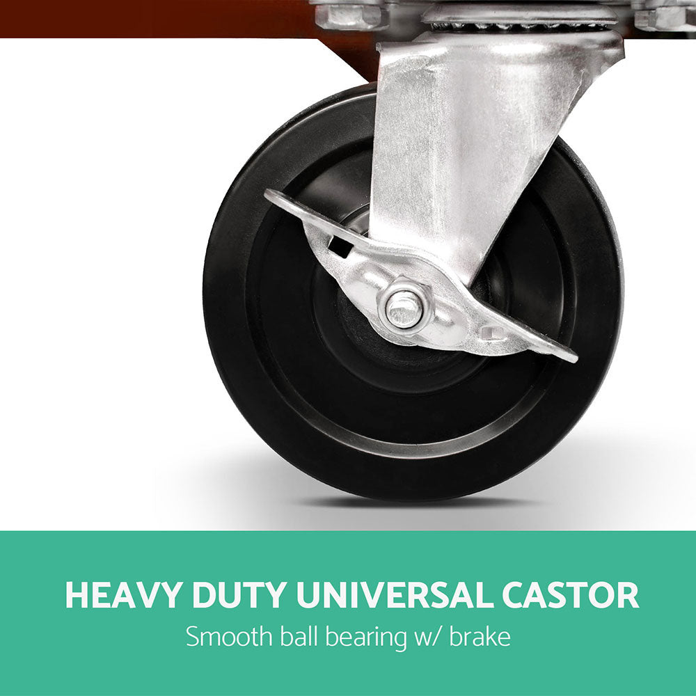 Giantz 14 Drawer Toolbox Cabinet Chest Red