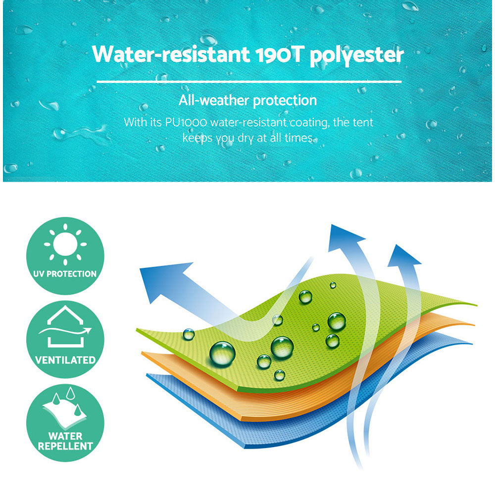 Weisshorn Pop Up Beach Tent - RV Online