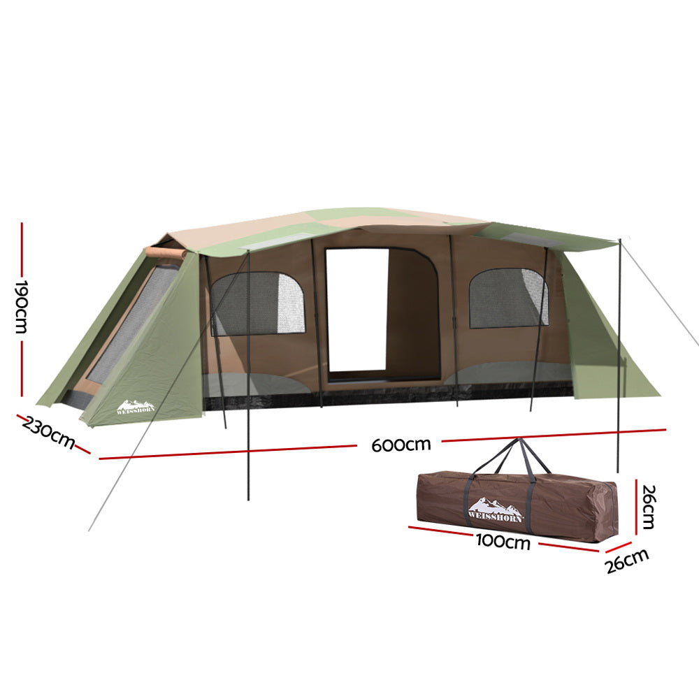 Weisshorn Instant Up Camping Tent 10 Person - RV Online