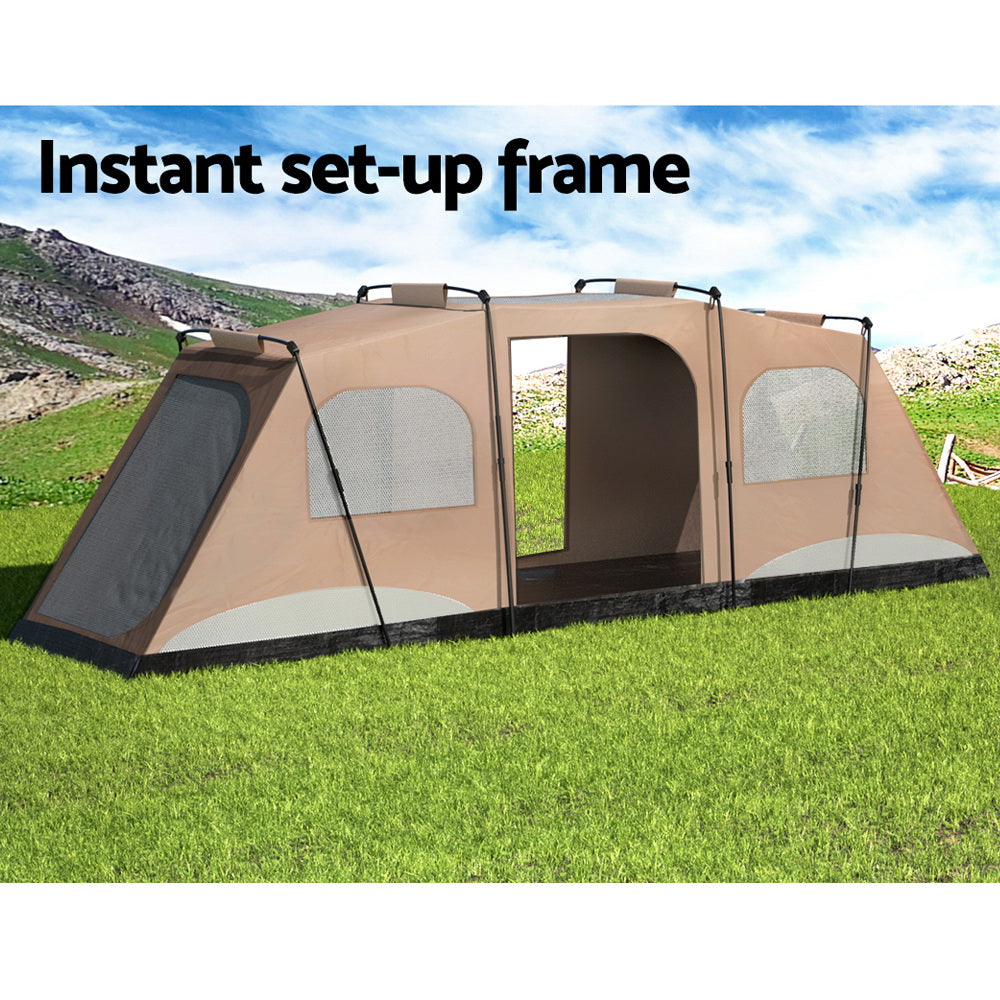 Weisshorn Instant Up Camping Tent 10 Person - RV Online