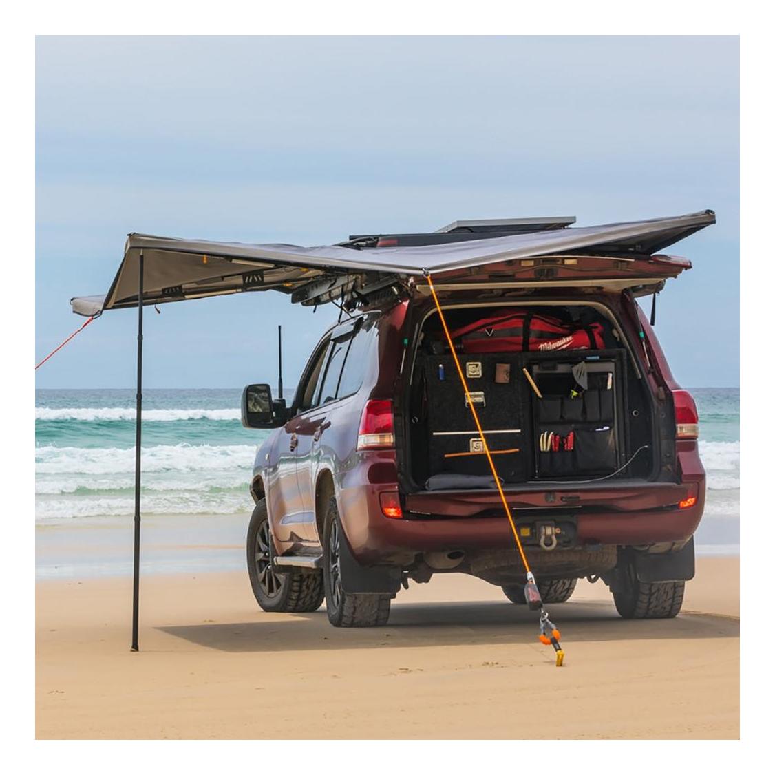 TIEGEAR Awning 6 Pack inc 6 Guy Rope & 6 Soft Spring