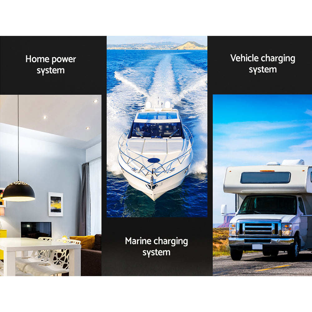 Giantz 2.5MM 30M Twin Core Wire Electrical Cable Electric Extension Car 450V 2 Sheath