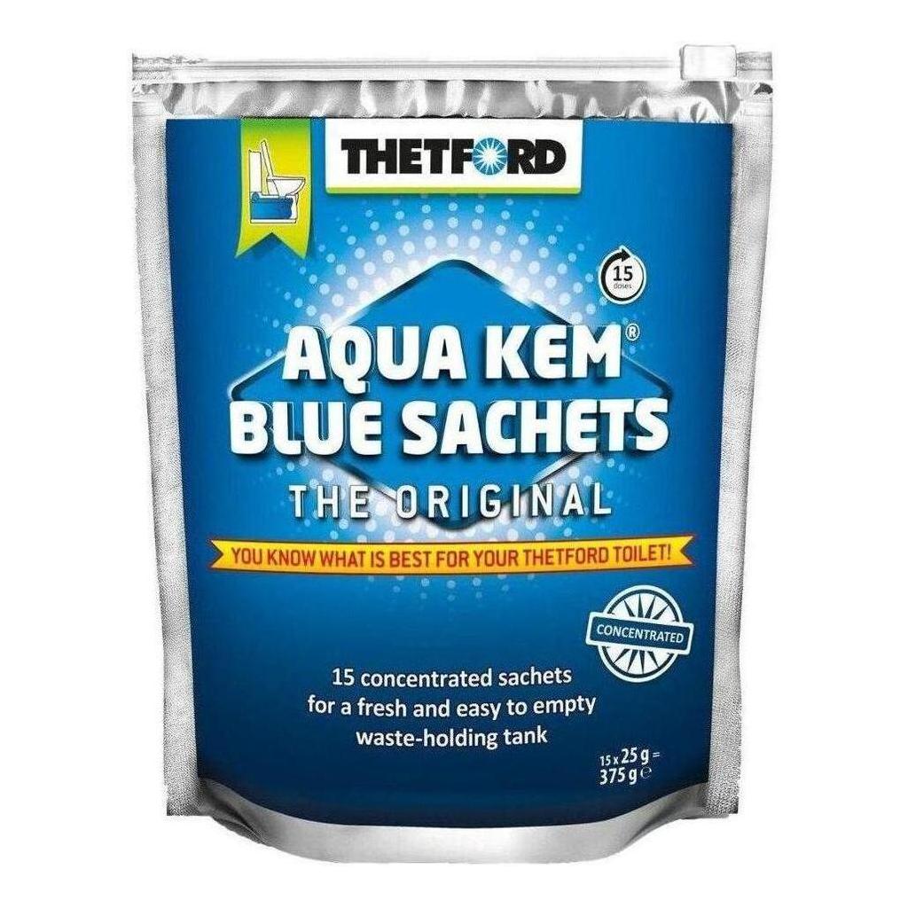 Thetford Aqua Kem Blue Sachets Pine Scent 15pk