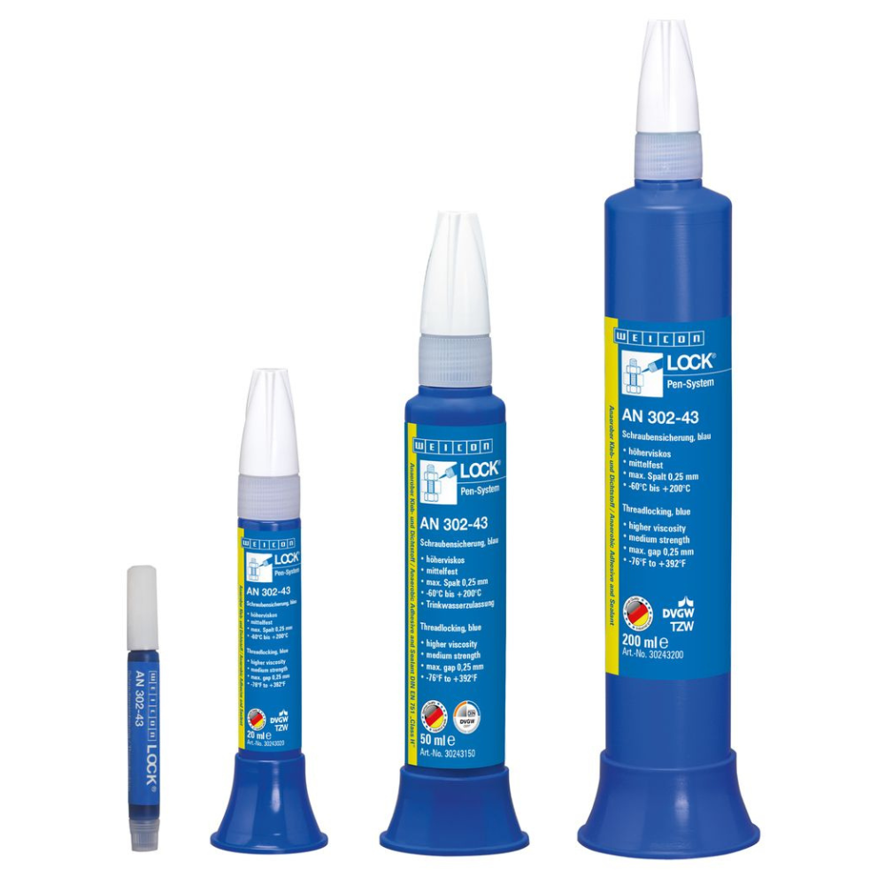 WEICON LOCK AN 302-43 Threadlocking 50ml